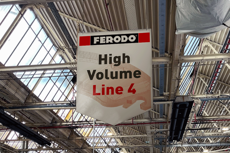 Ferodo Chapel-le-Frith Graphics & Signage 