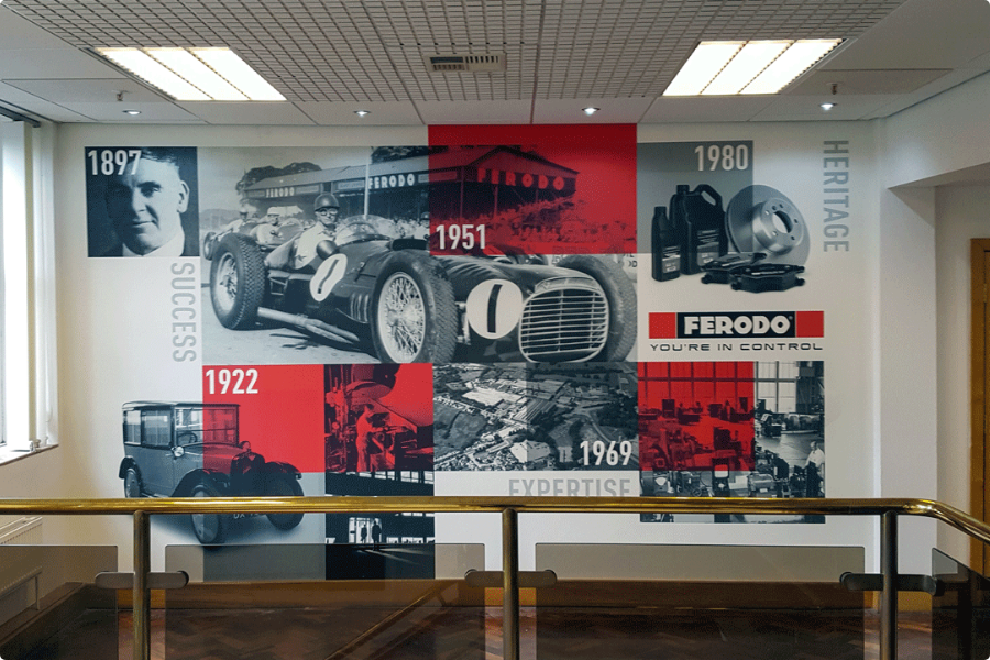 Ferodo Chapel-le-Frith Graphics & Signage 
