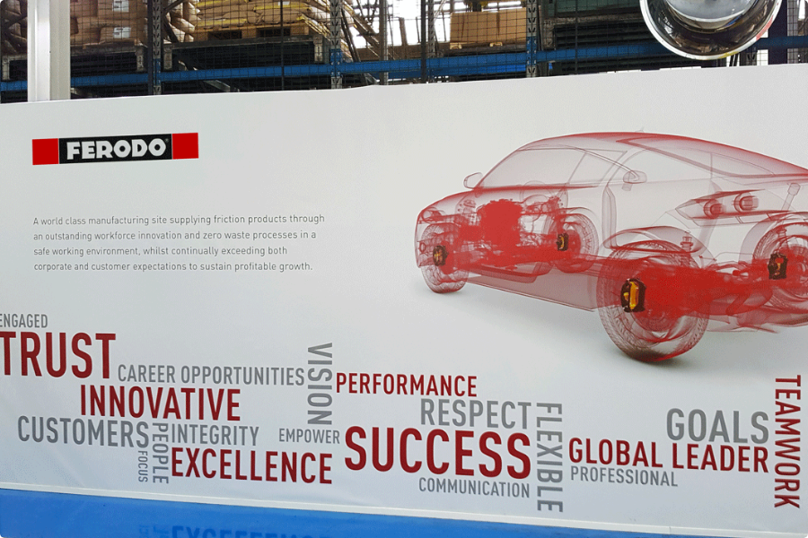 Ferodo Chapel-le-Frith Graphics & Signage 