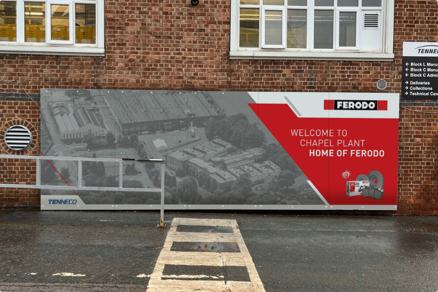 Ferodo Chapel-le-Frith Graphics & Signage 