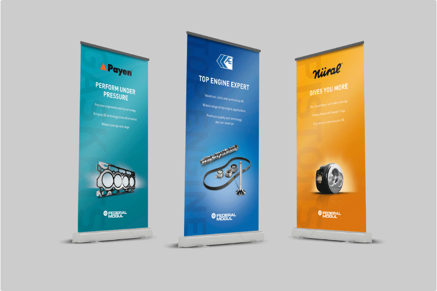 Engine Brands Exhibition Materials